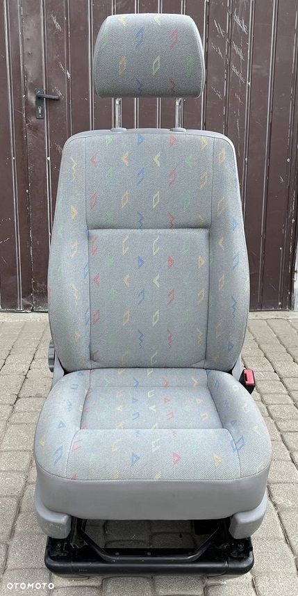 FOTEL PRAWY PASAŻERA JEDYNKA PRZÓD PRZEDNI INCA INKA VW T5 LIFT T6 CARAVELLE DOKA MULTIVAN TRANSPORTER EU - 1