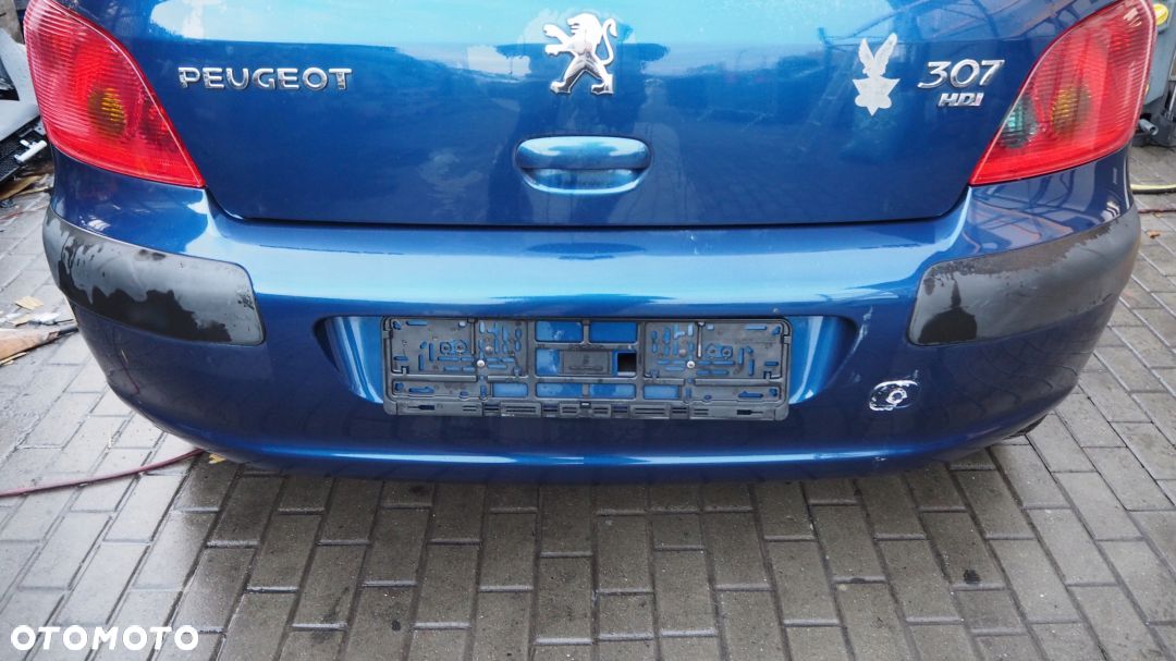 ZDERZAK TYLNY TYŁ BAGAŻNIKA PEUGEOT 307 HB EGED - 1