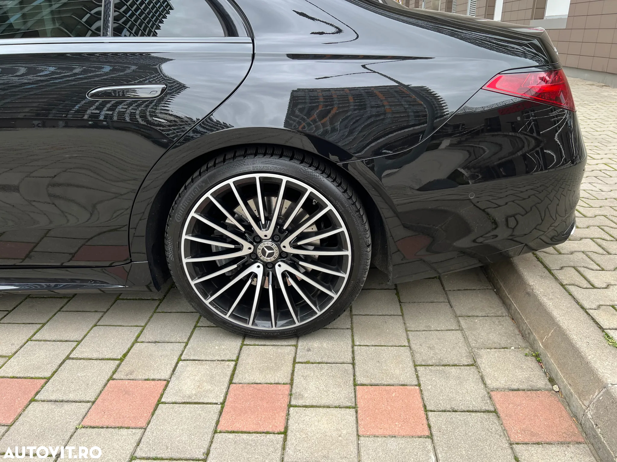 Jante Roti Mercedes19 R19 AMG Negru lucios R19 W222 W221 W212 W204 W205 W213 - 7