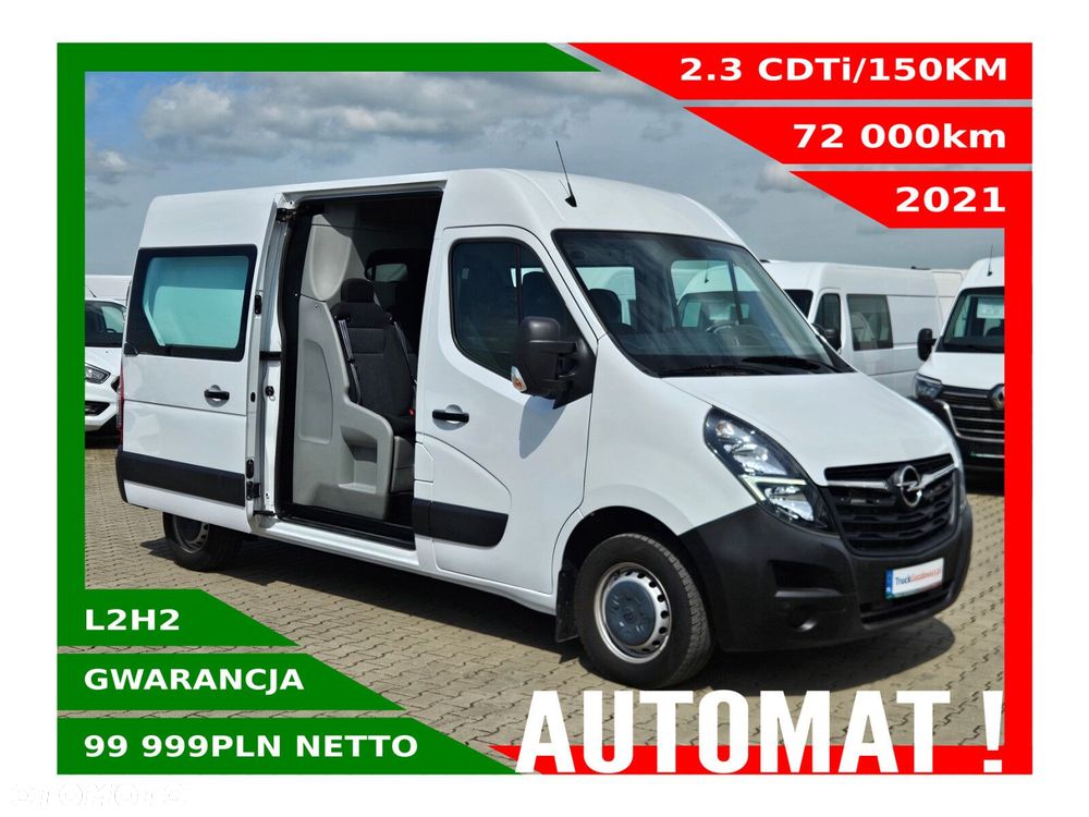 Opel movano L2H2 *99999zł Netto* Brygadówka 7 osób 2.3 CDTi/150KM - 1