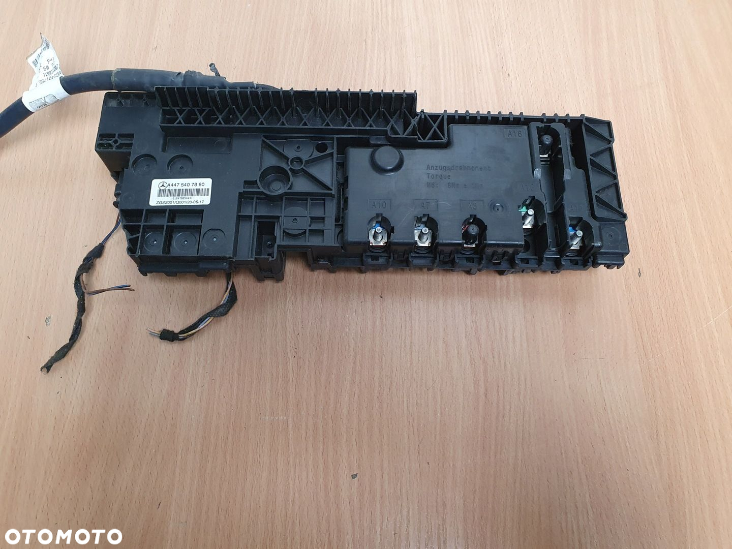 SKRZYNKA BEZPIECZNIKÓW KLEMA BEZPIECZNIK MERCEDES VITO W447 A4475407880 - 6