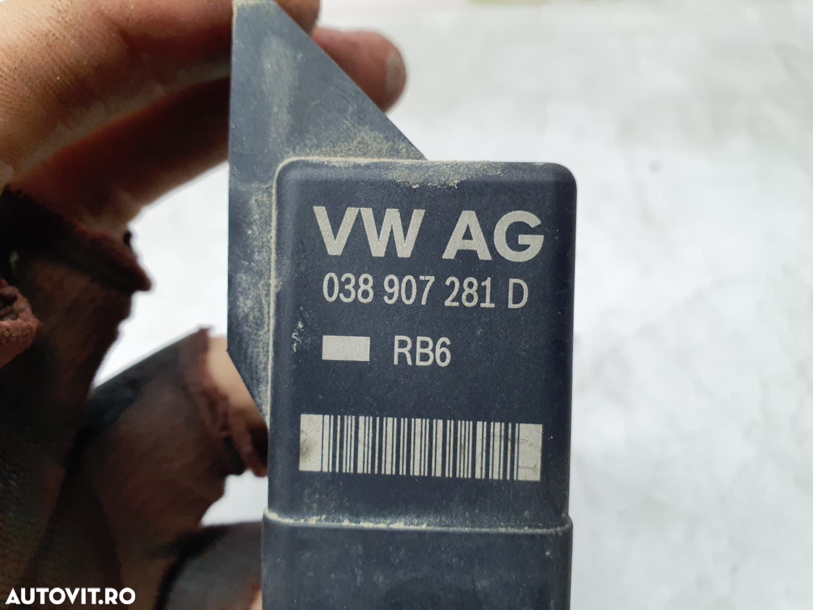 Releu bujii 1.9 2.0 tdi bkd BXE, BLS, BKC 038907281d Volkswagen VW Ca - 2