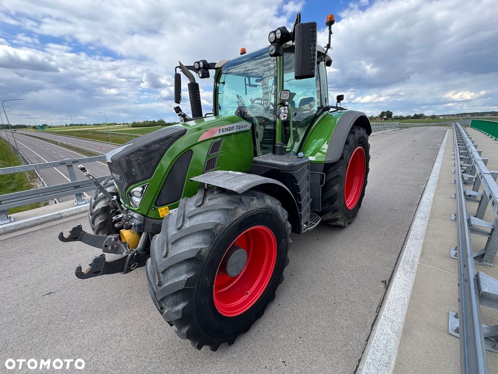 Fendt 724 PROFI + GPS Trimble RTK Super Stan Traktor 4x4 - 3