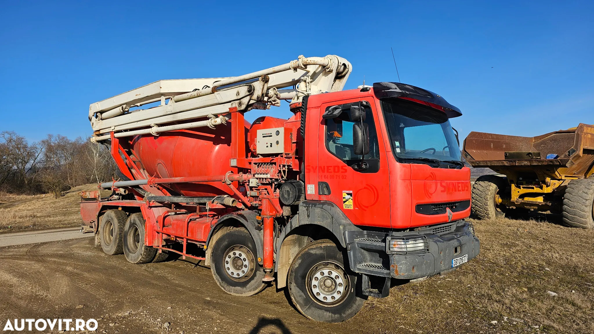 Renault Kerax  430, 8x4 Autobetonieră cu pompă de beton - 9