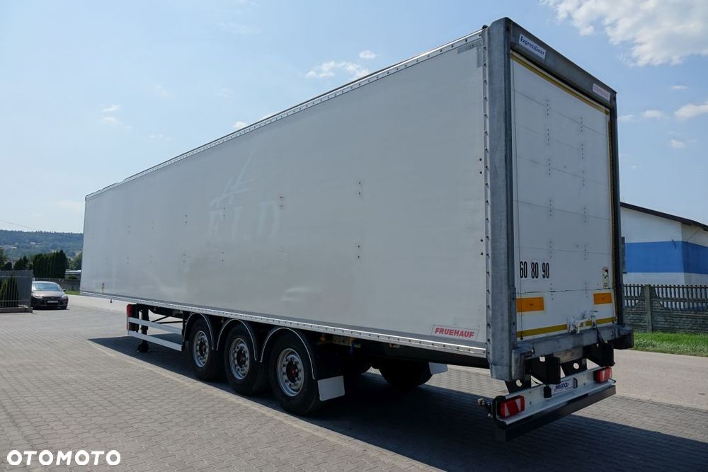 Fruehauf KONTENER / FURGON / OSIE SAF / ROLETA / OŚ PODNOSZONA / PODŁOGA SZYNA-DESKA - 7