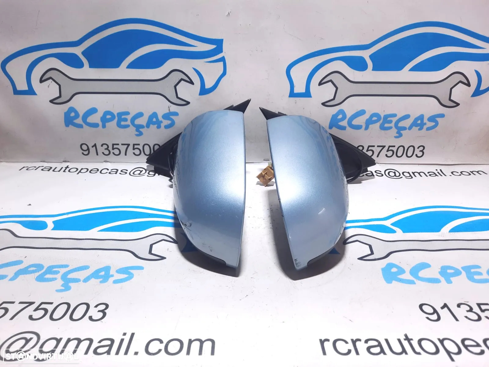 .ESPELHOS RETROVISORES DIREITO ESQUERDO AUDI A4 B6 B7 E1010681 ESPELHOS RETROVISORES ELÉTRICOS AQUECIDOS - 9