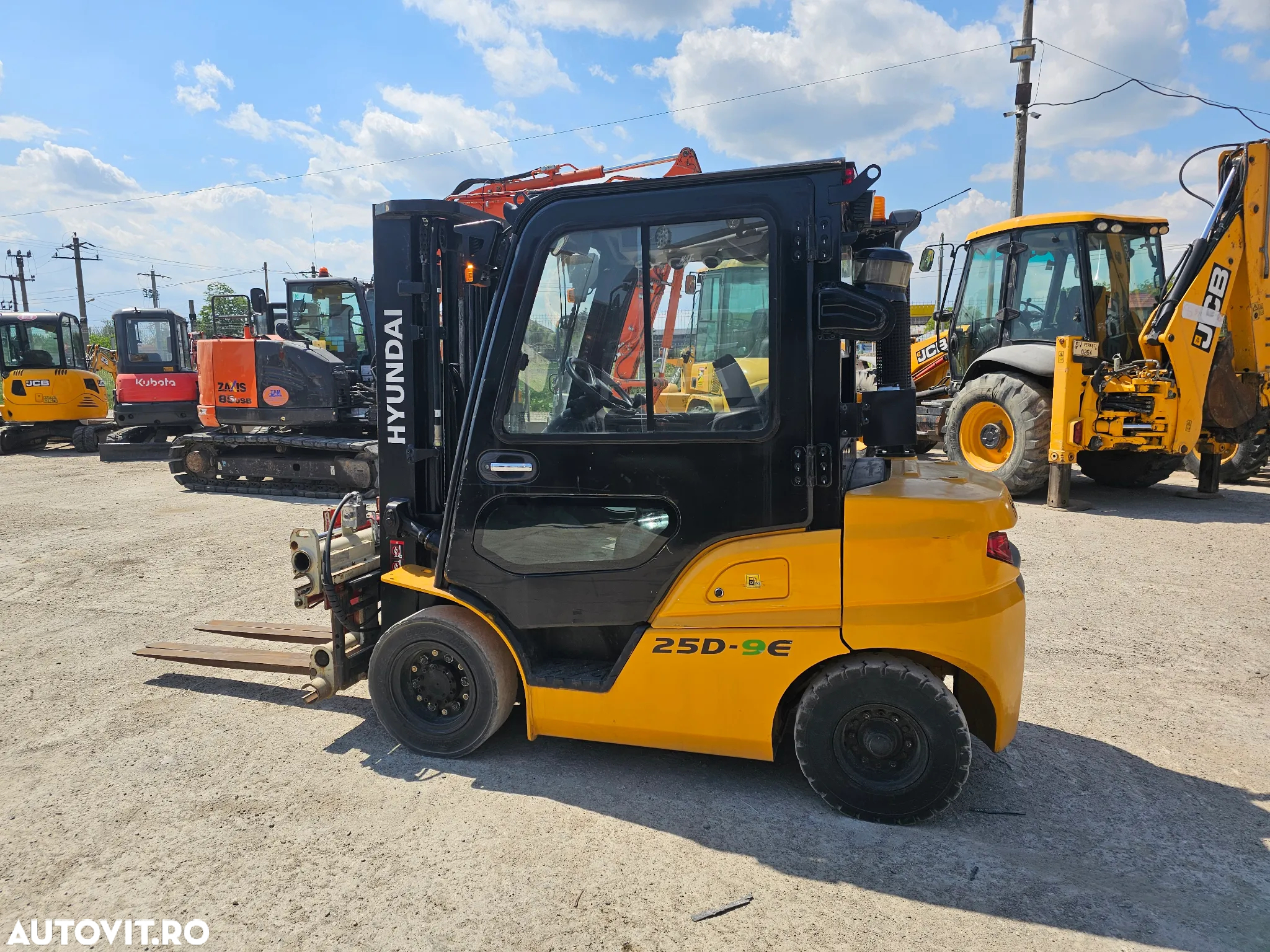 Hyundai 25D-9E motostivuitor stivuitor triplex - 13