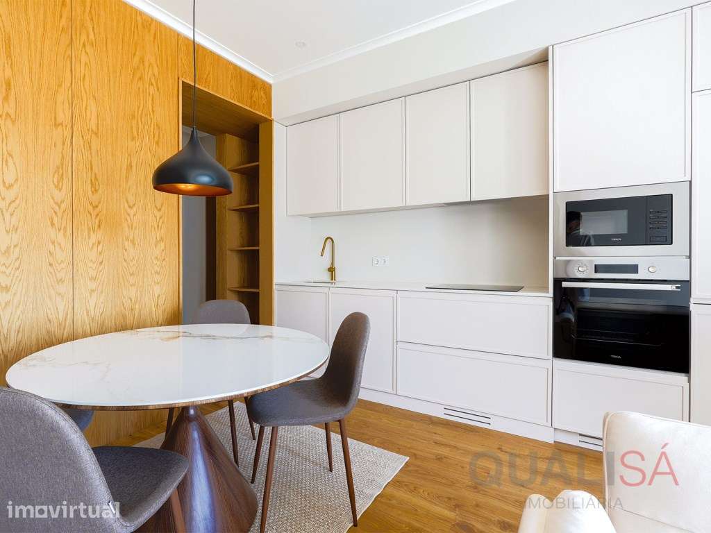 Apartamento T2 novo com terraço, equipado e mobilado, com lugar de ... - Grande imagem: 4/25
