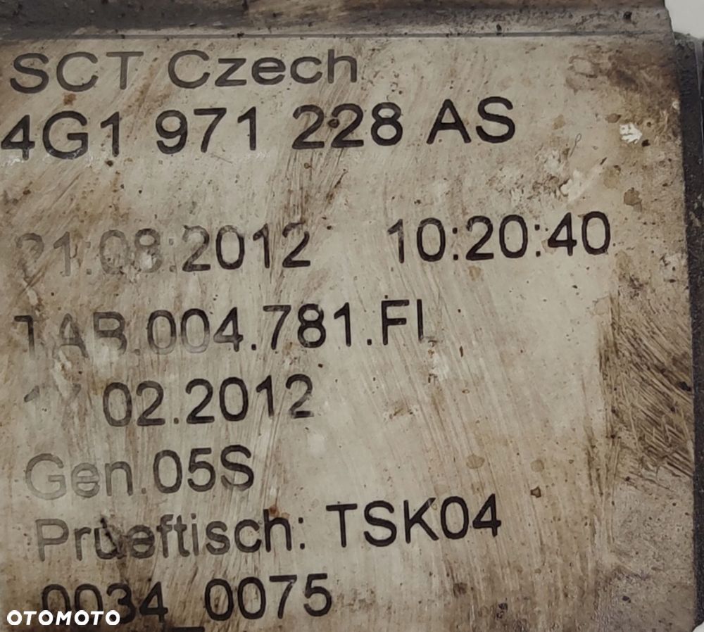 { AUDI A6 C7 4G1971228AS WIĄZKA ALTERNATORA 3.0TDI - 9