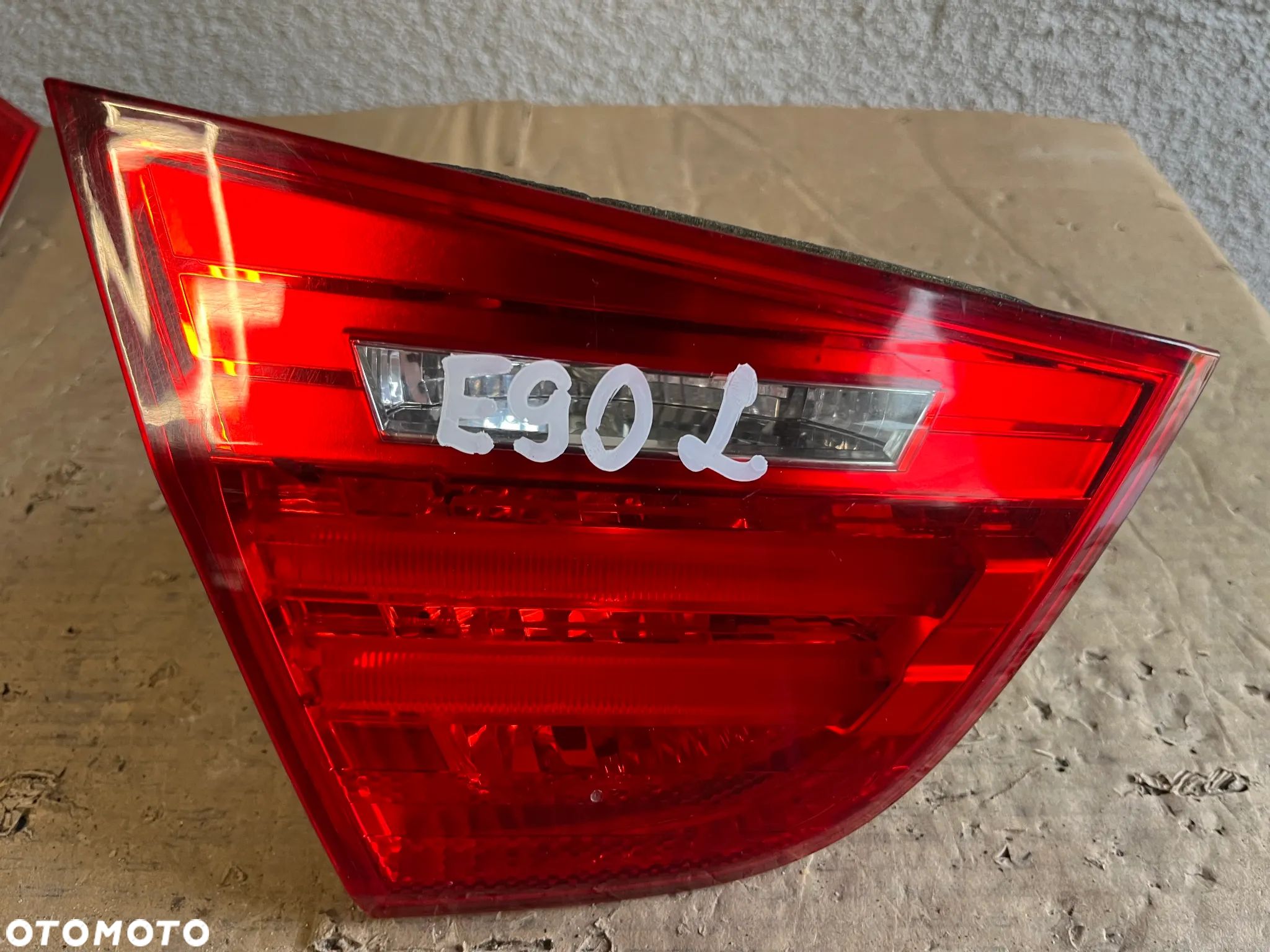 BMW 3 E90 LAMPA LEWY TYŁ EU LIFT W KLAPĘ 7289427 - 1