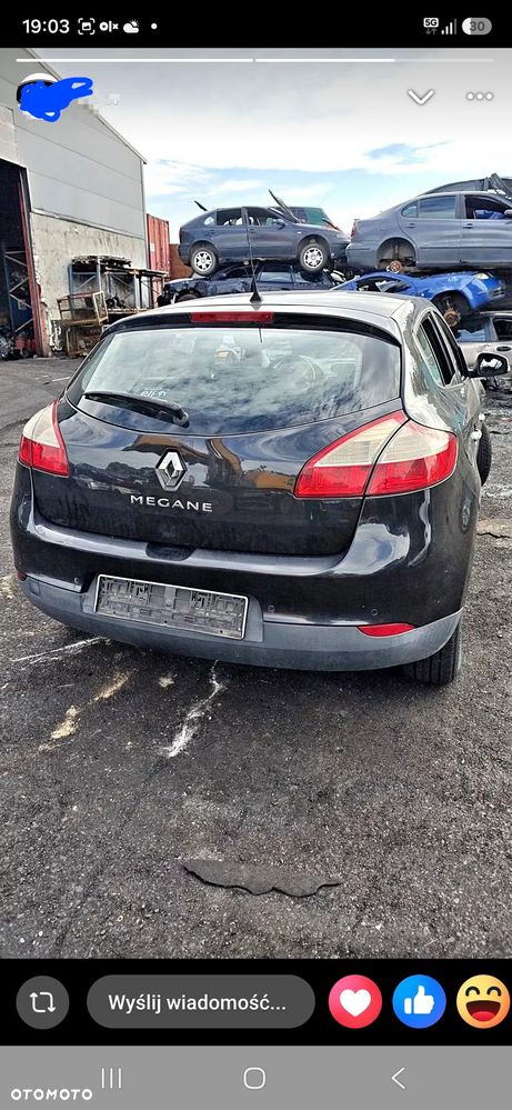 Megane 3 HB zderzak tylny tył - 1