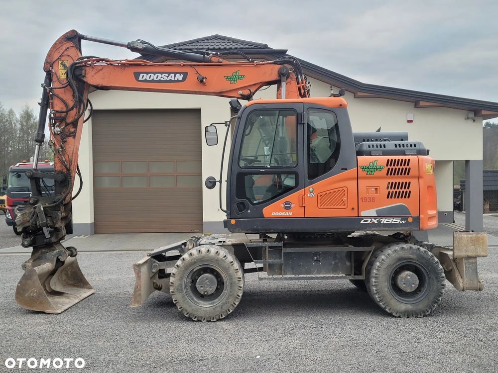 Doosan DX-165W / ROTOTILT / 3 łyżki / - 1