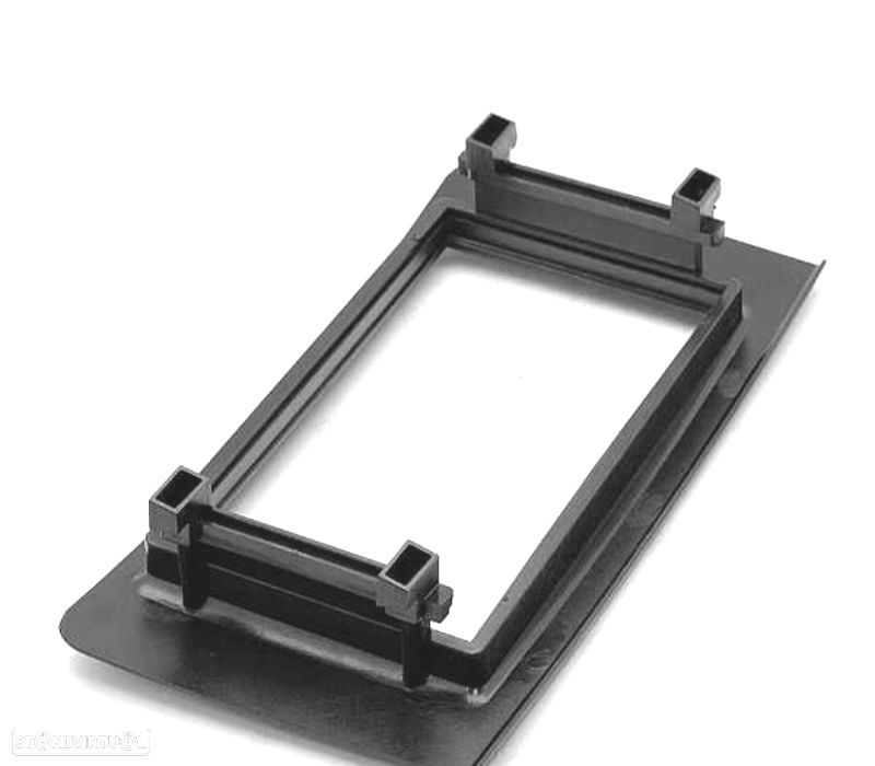 MOLDURA ADAPTADOR PRETO PARA RADIO 2-DIN PARA MERCEDES CLASE-M CLASE-GL - 2