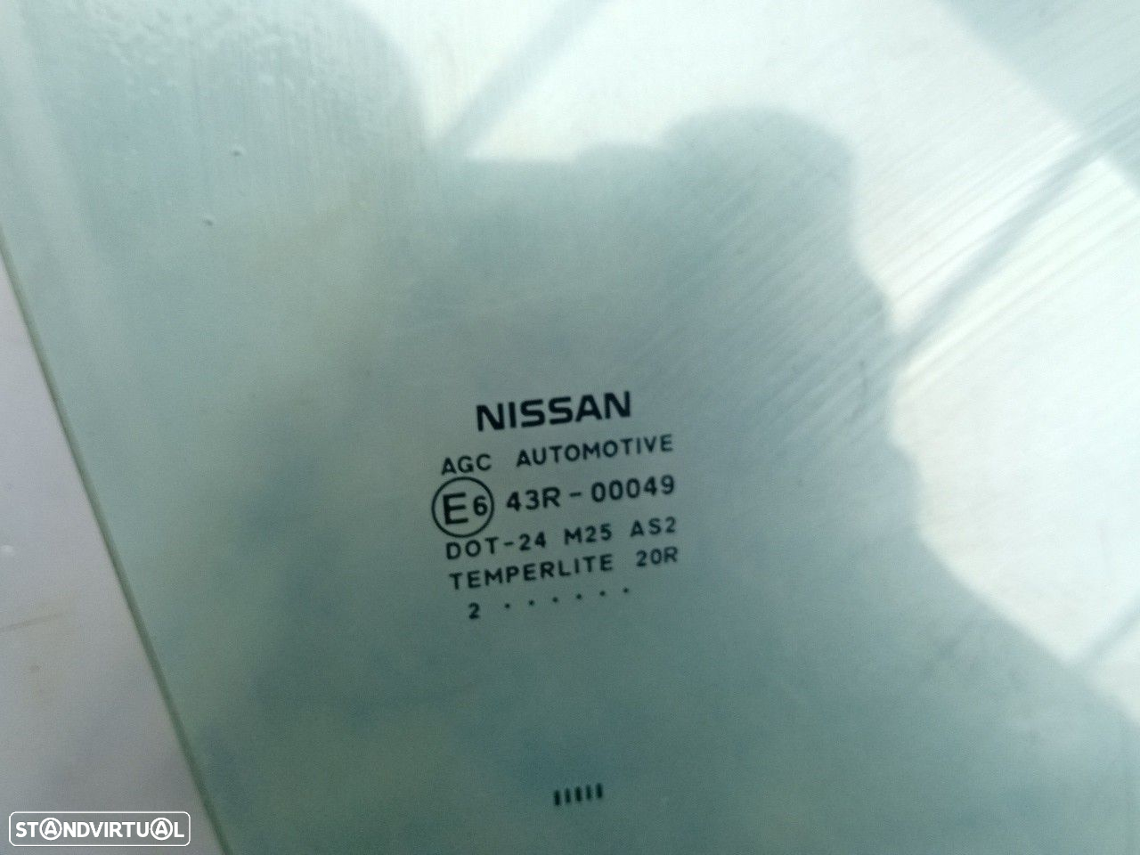 Vidro porta frente direita NISSAN Qashqai/Qashqai+2 I (J10, JJ10) - 2