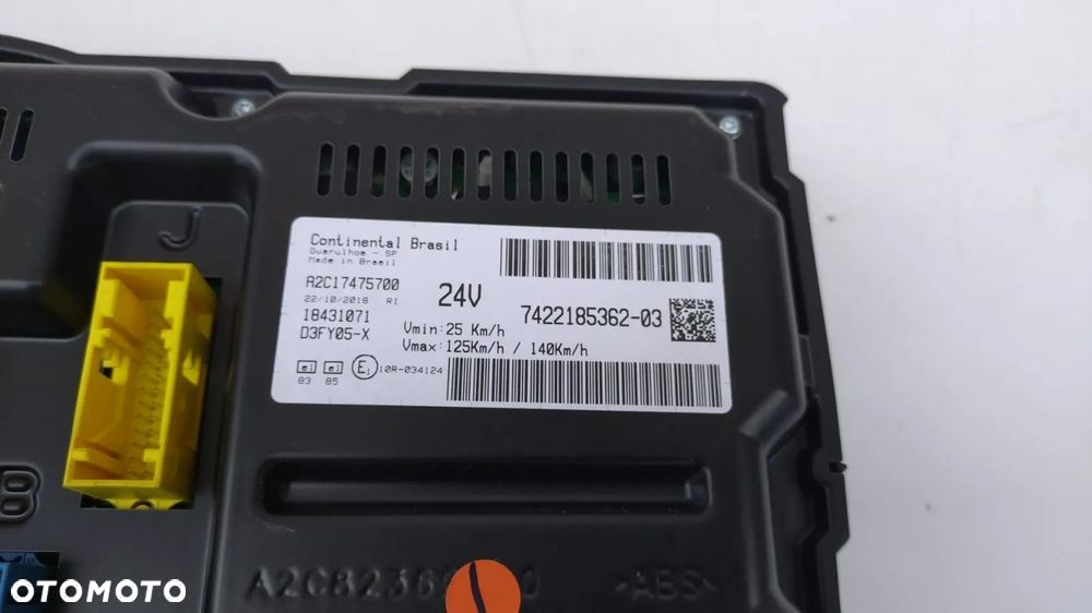 LICZNIK RENAULT MIDLUM GAMA T C K D A2C17475700 NO 325/020 - 3