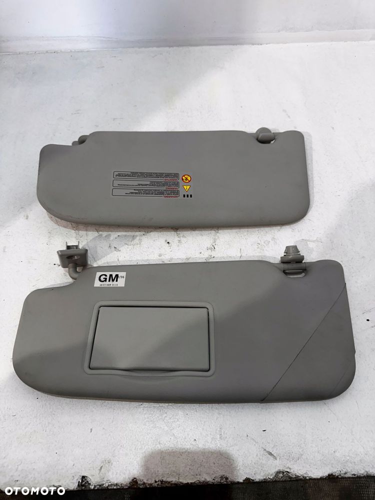 słoneczka osłona przeciwsłoneczna nissan qashqai j10 +2 komplet - 2
