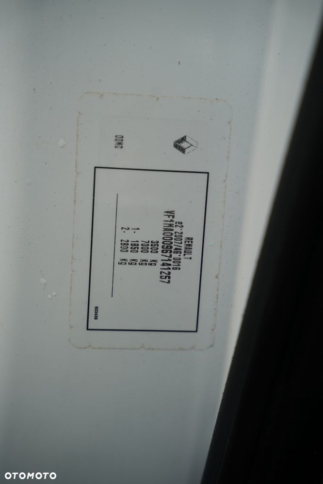 Renault MASTER / BLASZAK / FURGON / BRYGADÓWKA - 6 MIEJSC / BLIŹNIAK / SPROWADZONY / - 37