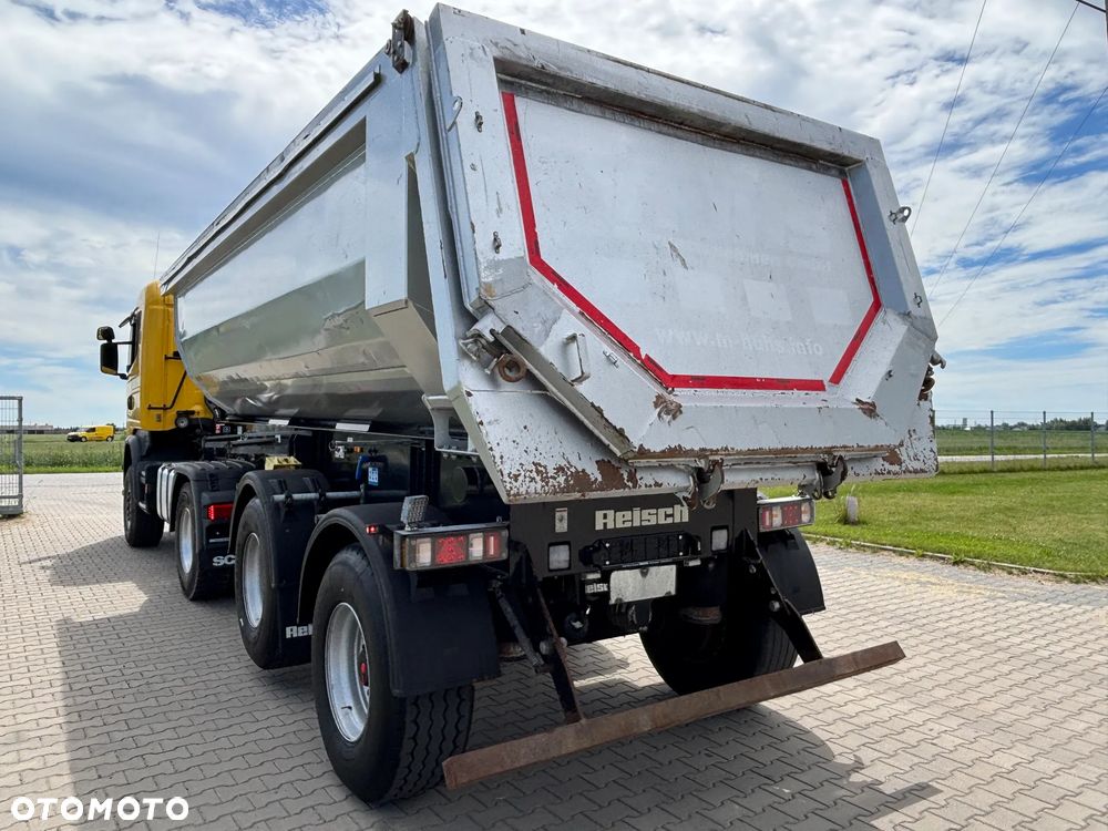 Reisch RHKS-2_SR-06 naczepa wywrotka 2 osie szeroki rozstaw osie 10 ton , DMC zestawu 38 ton (nie SCHMITZ , Schwarzmuller, Carnehl , Meiller, Langendorf). stalowa, do robót ziemnych - 8