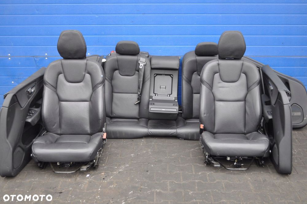 VOLVO XC60 II KOMPLET FOTELI FOTELE SIEDZENIA SKÓRA - 1