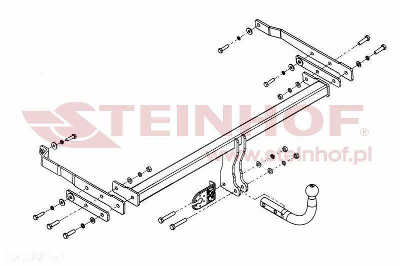 HAK HOLOWNICZY + MODUŁ 7PIN do Renault Megane III 5 drzwi od 2008 do 2015 - 2