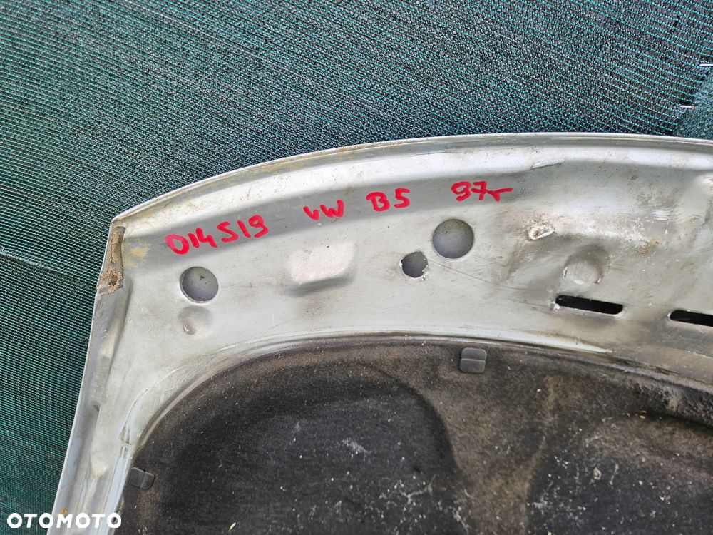 Maska Pokrywa Silnika Przód Przednia Srebrna LA7W VW Passat B5 97r Wyciszenie Maski - 29