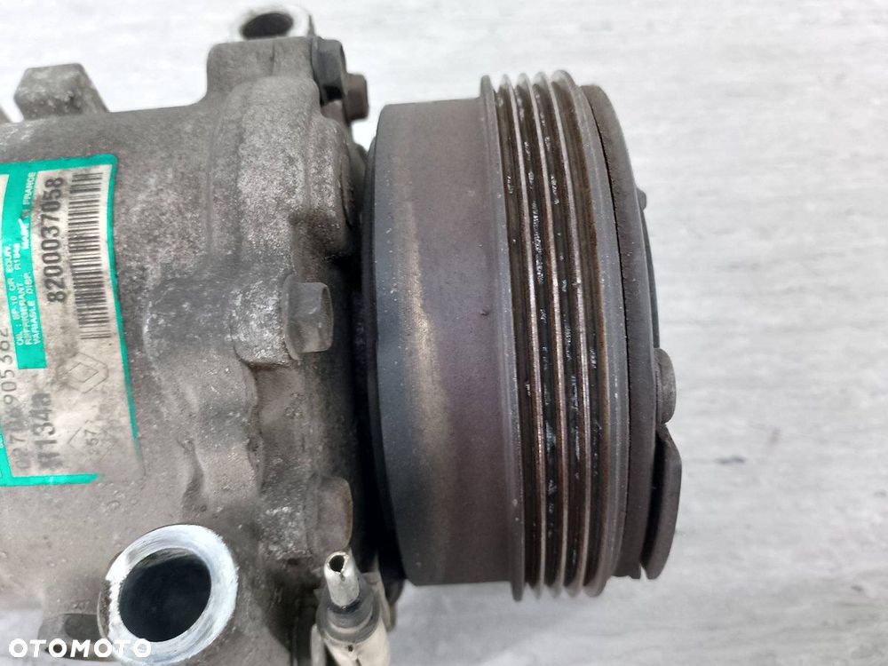 POMPA, SPRĘŻARKA KLIMATYZACJI RENAULT CLIO II LIFT 8200037058 SD6V12 1.2 - 6