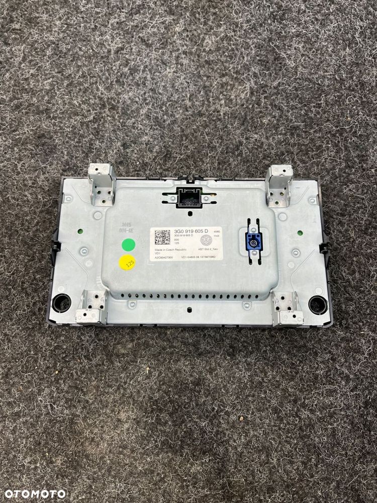 vw golf VII radio nawigacja tuner GPS 3G0919605D - 5