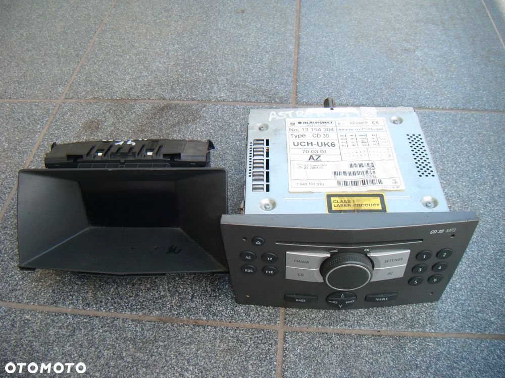 opel astra h radio cd fabryczne z wyświetlaczem - 1