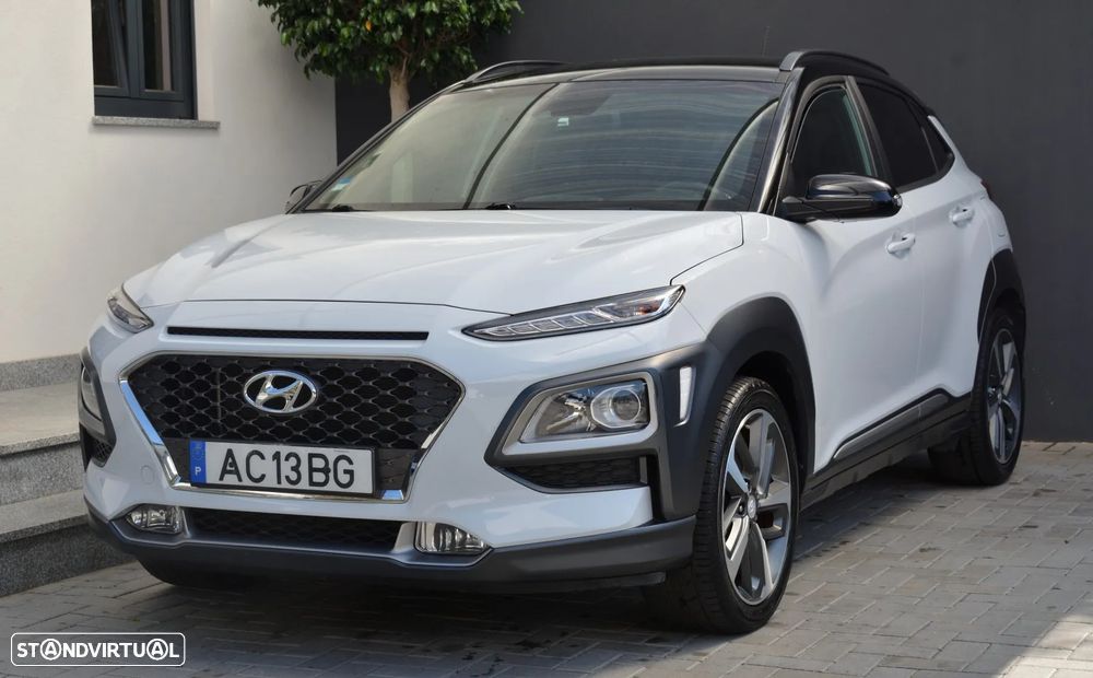 Hyundai Kauai 1.0 T-GDi Pele/Tecido Vermelho - 1