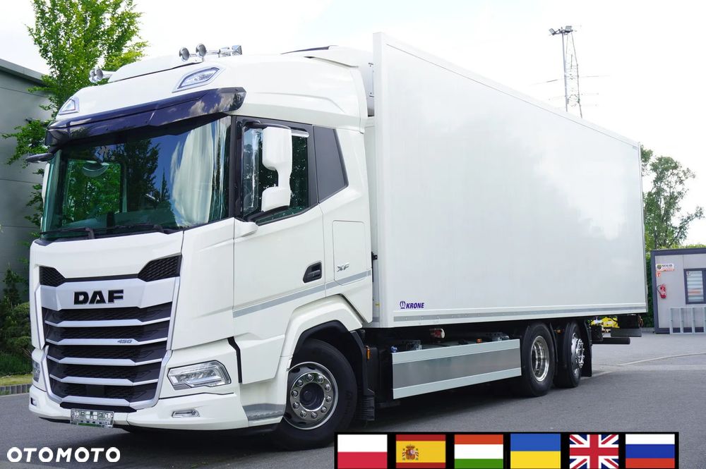 DAF XF 450 6x2 / Chłodnia KRONE 20 EPAL / Carrier Supra 1250 / oś skrętna / 2023_253649 - 1