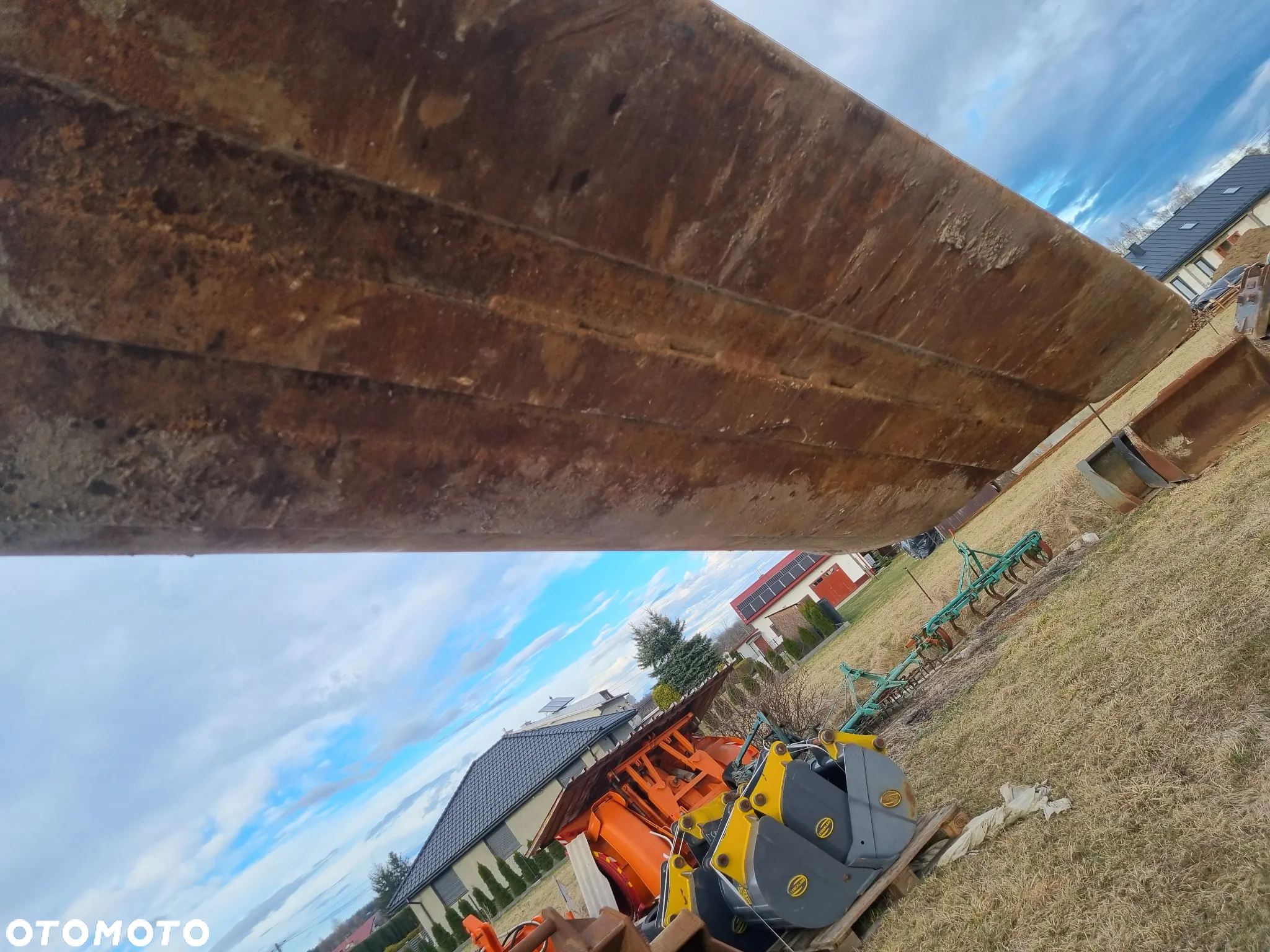 Łyżka skarpówka złącze S70 2m 200cm skarpowa do koparki koparka 20-25t Volvo Hitachi - 6