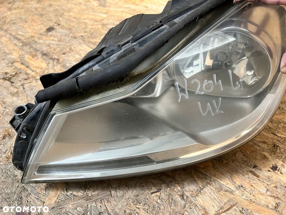 LAMPA reflektor LEWY PRZÓD Mercedes C-klasa W204 LIFT UK - 3