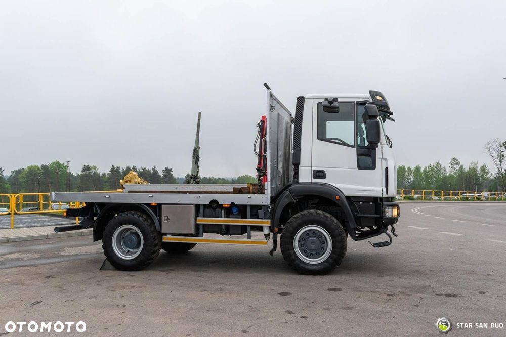 Iveco Eurocargo 4x4 HMF 202 Euro 6 Żuraw Niski Przebieg - 13