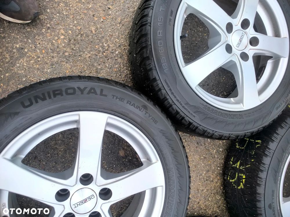 185/60R15 84T Opony Zimowe Zima UNIROYAL MS PLUS 77 6mm Legnica ALU-RAD 185/60 - 12