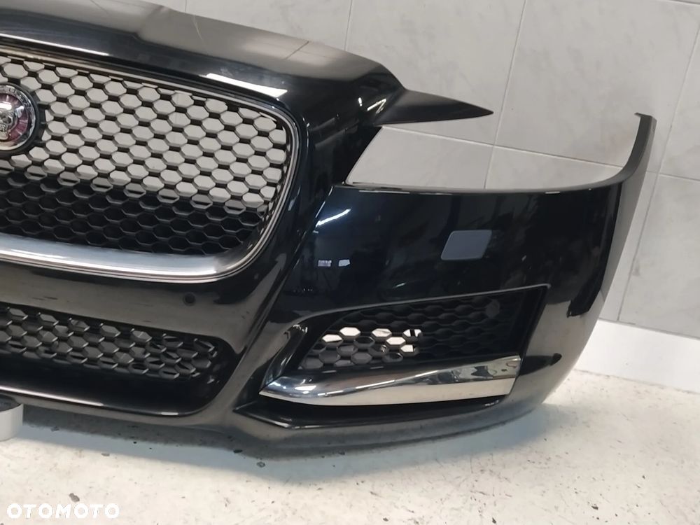 JAGUAR XF X260 ZDERZAK PRZÓD PRZEDNI KOMPLETNY 4XPDC SPRYSKIWACZE GRILL ATRAPA CHŁODNICY ZNACZEK ORYGINAŁ - 7