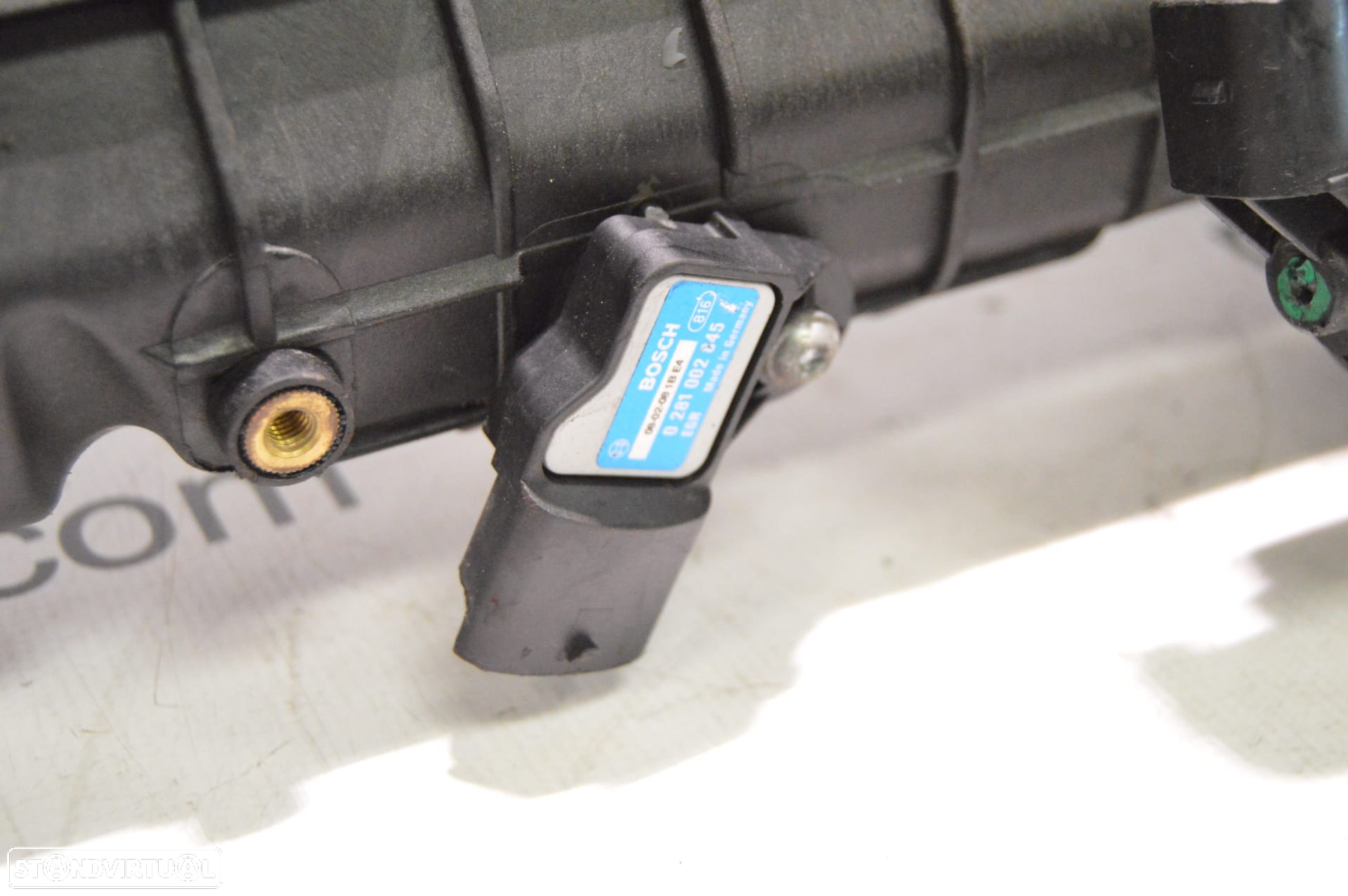 COLETOR ADMISSÃO CORPO BORBOLETA SENSOR PRESSÃO AR 0281002510 DZ0077995 0077995 48CPD4 55199975 0281002845 ALFA ROMEO 159 939 1.9 JTD 150CV 937A5000 ALFA GT 147 FIAT STILO - 7