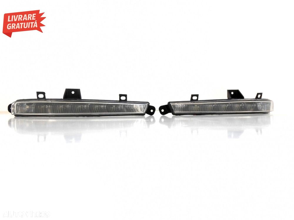 Lumini de zi dedicate LED DRL Mercedes W221 S-Class (2010-2013) Partea Stanga- livrare gratuita - 2