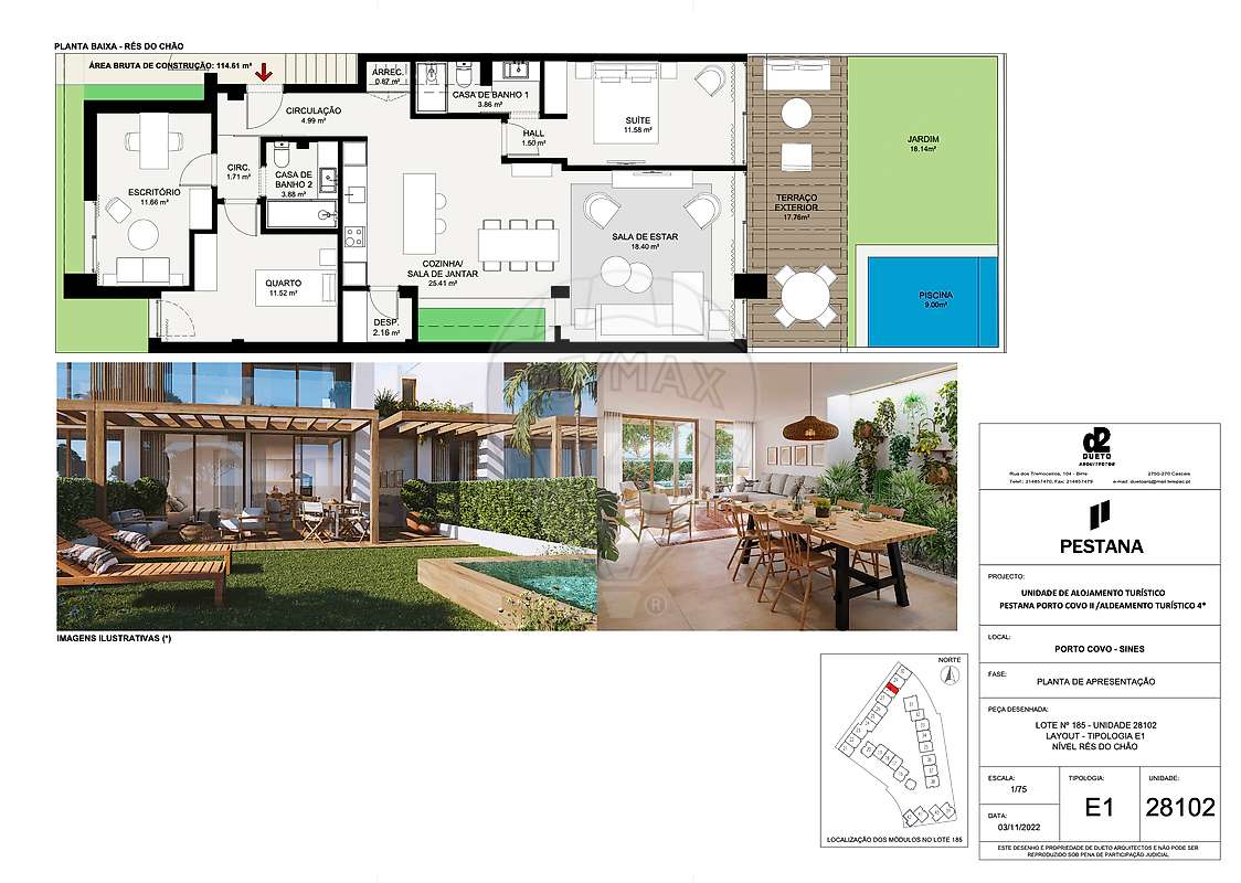 Apartamento T2 para venda - Grande imagem: 4/5
