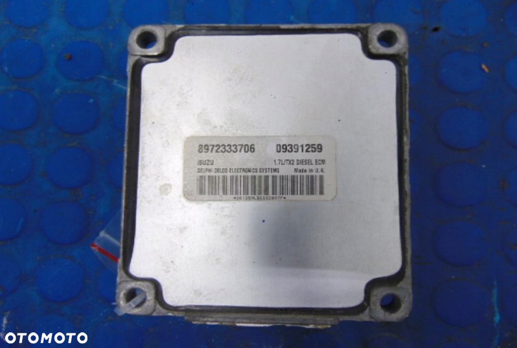 OPEL ASTRA G 1.7DTI KOMPUTER SILNIKA 09391259 - 1