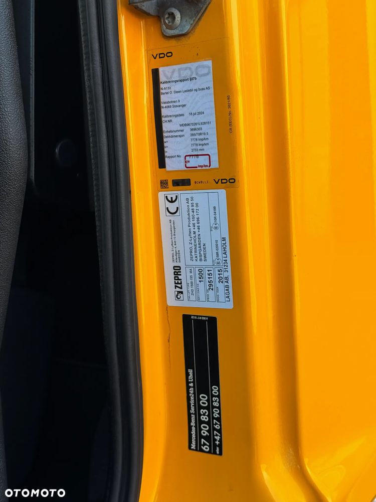 Mercedes-Benz Mercedes-Benz Atego 1324 Chłodnia 6,40 m + Winda 1500 kg | 223 tys. km | EURO 6 - 15