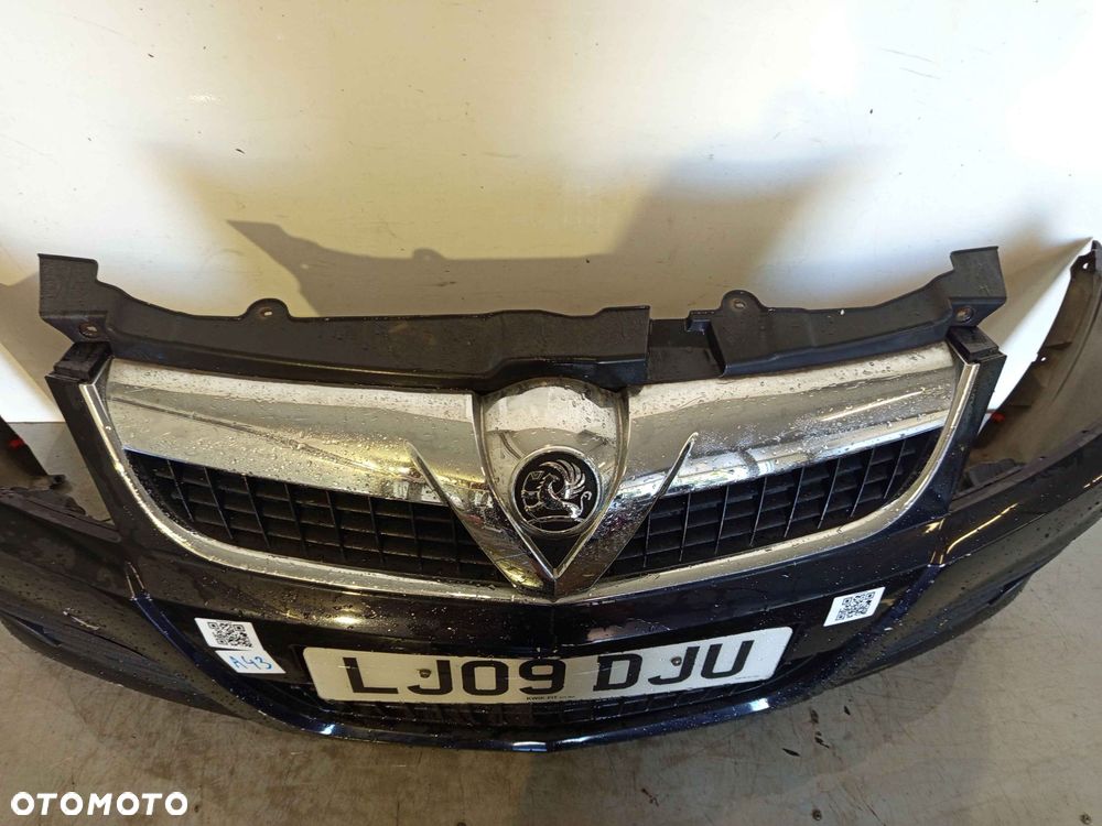 + ZDERZAK PRZÓD PRZEDNI OPEL VECTRA C LIFT FL Z20R CZARNY HALOGENY - 6