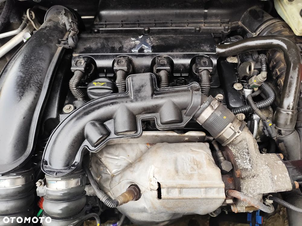 SILNIK KOMPLETNY PEUGEOT CITROEN BMW_1,6 16V 110KW_ 5FX_10FJAG_ 158 TYS_Z NIEMIEC SUPER STAN - 2