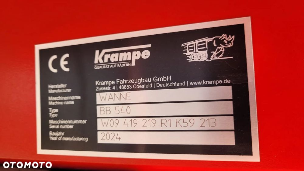 Kramer Krampe BB 540 - 7
