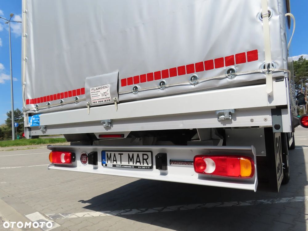 Fiat Ducato seria 7 MAXI L4 2.3 MultiJet II 180 KM POWER FIRANA 10 E.Palet Skrzynia Plandeka 4916 mm Dł. WZMCNIANY Rozstaw Osi 4035 mm, DMC 3500 Kg, Ładowność 1180 Kg, FULL Opcja Wyposażenia, Android Auto/Carplay, Stan Wizualny I Techniczny NOWY Tak Jak Z Taśmy Produkcyjnej Gotowy Dostępny OKAZJA POLECAM - 15