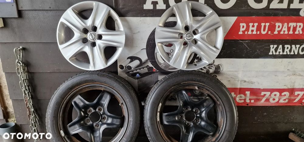 FELGI STALOWE STRUKTURALNE 17 ASTRA IV MOKKA Zafira C 5X115 R17 ET44 - 2