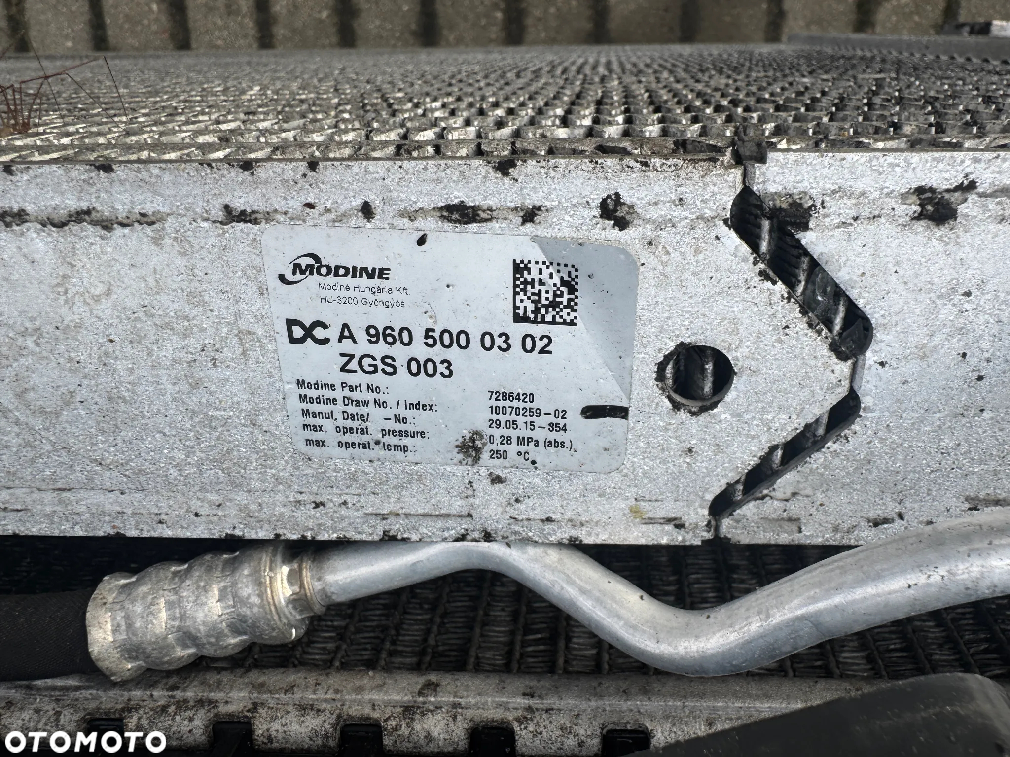 Chłodnice Komplet Mercedes Actros MP4 Antos Arocs A9605002801 A9605000302 - 7