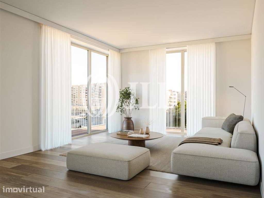 Apartamento T3 novo, no NoLiPa, Campo Grande, Lisboa - Grande imagem: 4/48