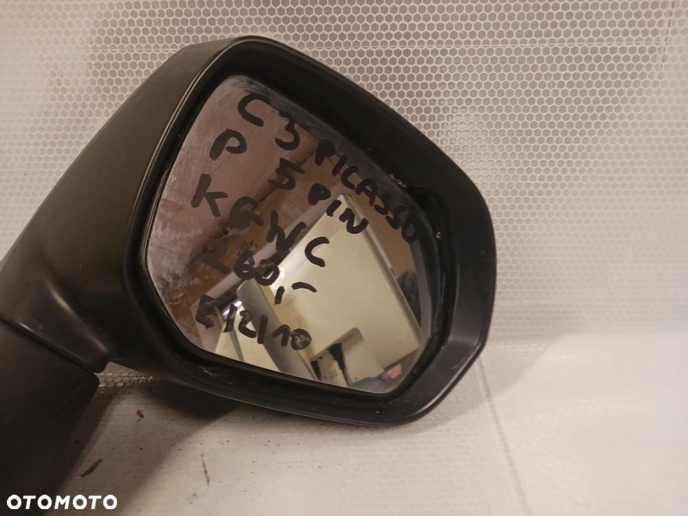 - LUSTERKO ELEKTRYCZNE PRAWE CITROEN C3 PICASSO KGWN BŁEKITNY 5PIN - 4