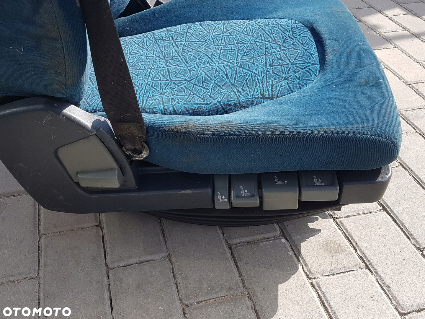 FOTEL SIEDZENIE SIEDZISKO PNEUMATYCZNY PRAWY PASAŻERA DAF 45 , 55 LF - 5