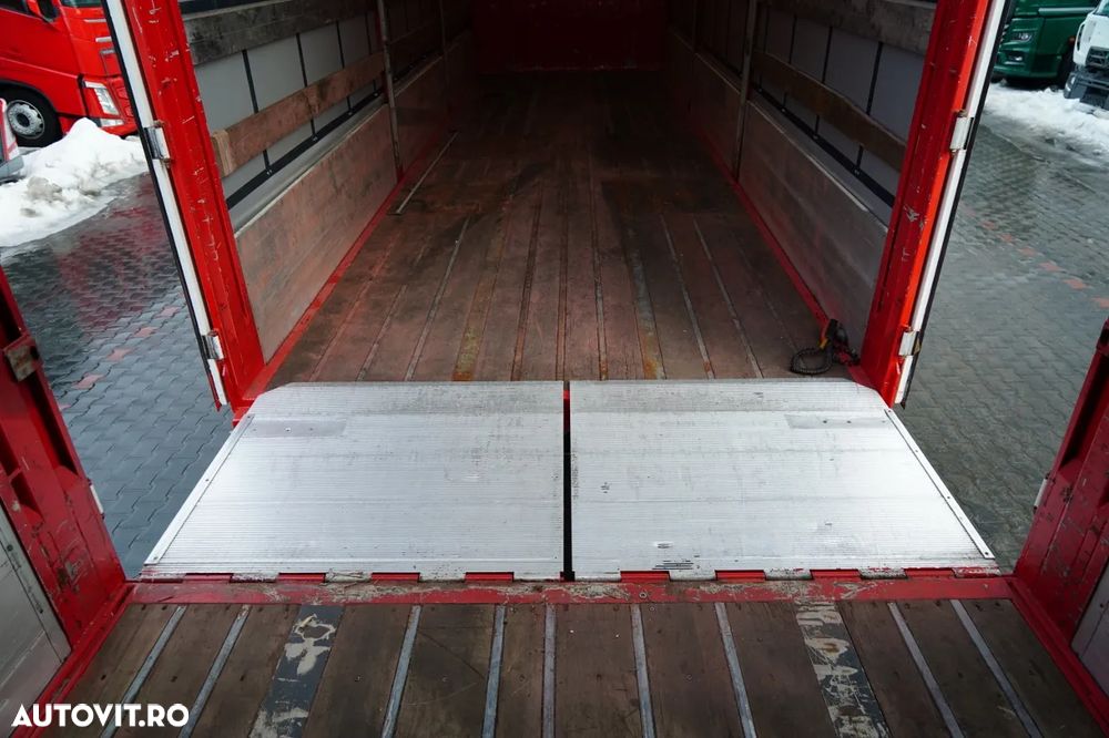 Volvo FH 460 / COMBINAT TANDEM / 120 M3 / TRAVERSE / DROPSIDE / I-PARK COOL / PODEA RESISTENTĂ / LIFT / AXE RIDICATĂ / DIRECȚIE - 15